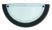 RABALUX Ufo zidna lampa D31 E27 60W crno opal