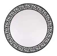 RABALUX Nilin, LED plafonjera 48W, 3400lm, CCT 3000-6500K, 49cm, daljinski, dimabilna, crna metal