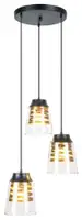 RABALUX Zenaida,visilica E27 3x60W,m.
