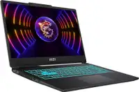 MSI Cyborg 15 A13VE, 15.6" FHD, Intel Core i7-13620H, 16GB, 512GB SSD, RTX 4050, Backlite, DOS, Black (9S7-15K111-1027)