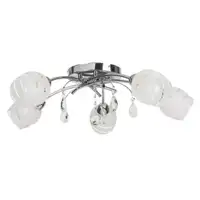 RABALUX Melissa plafonska lampa E14 5x max60W hrom