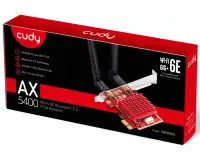 CUDY WE3000S AX5400 Tri-Band Wi-Fi 6 PCI Express Adapter