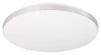 RABALUX Oscar 2, 18W, 1350lm, 4000K, 33x33cm, bela, srebrni prsten