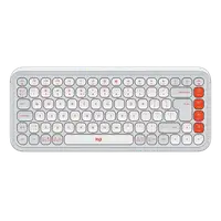 LOGITECH POP ICON KEYS US BT bezina tastatura bela 920-013072