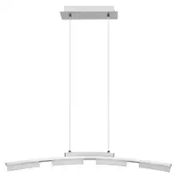 RABALUX Eucalyptus, LED visilica, 20W, 3000K, dimabilna touch, hrom