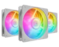 COOLER MASTER Mobius 120P ARGB White 3-pack kit (MFZ-M2DW-243P2-R1)