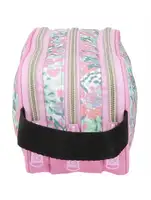 ENSO FLEUR zenski neseser sa 3 pregrade roze plava