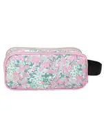 ENSO FLEUR zenski neseser sa 3 pregrade roze plava