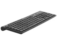 GENIUS SlimStar 7230,US,BLK,2.4GHZ,KB