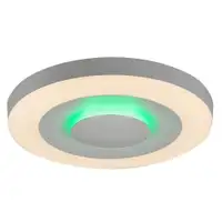 RABALUX Calvin, RGB plafonjera sa daljinskim, LED 40W, 3000-6000K, dimabilna, precnik 50cm