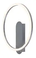 RABALUX Tumnus, LED plafonska lampa, srebrna 14W, 1025-1400lm, 3000K