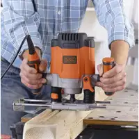 BLACK & DECKER KW1200E-QS FREZER 1200W 6.35 MM