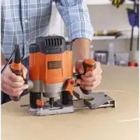 BLACK & DECKER KW1200E-QS FREZER 1200W 6.35 MM