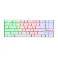 REDRAGON Kumara K552-RGB Mechanical White- Red Switch