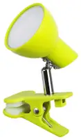 RABALUX Noah, clip lamp, green, LED 5W