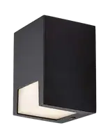 RABALUX Cernon, spoljna zidna GU10, aluminium crna, dimenzije 7,5x11cm, IP44