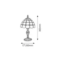 RABALUX Marvel stona lampa E14 40W
