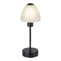 RABALUX Lydia, stona lampa, mat crna metalna