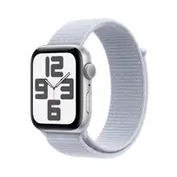 APPLE Watch SE2 v3 GPS 44mm Silver Alu Case with Blue Cloud Sport Loop mxet3qv/a