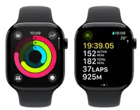 APPLE Watch S10 GPS 42mm Jet Black Alu Case with Black Sport Band - M/L mwwf3qv/a