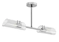 RABALUX Teodoro plafonjera E14 2x12W hrom