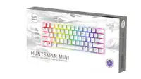RAZER Huntsman Mini Mercury Edition 60% Opto-Gaming Keyboard Linear Red Switch