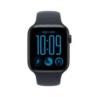 APPLE Watch SE3 v2 GPS 40mm Midnight Aluminium Case with Navy Blue Sport Band - M/L mjl14rk/a