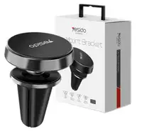 YESIDO Drzac za ventilaciju sa magnetom (C57) Black
