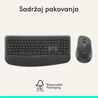 LOGITECH Signature Comfort Plus MK880 YU GRAPHITE