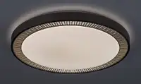 RABALUX Matea plafonjera,LED 40W, braon,D50cm