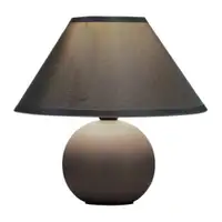 RABALUX Ariel, unutrašnja keramicka stona lampa, siva, E14 G45 1xMA