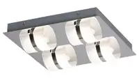 RABALUX Tony plafonjera LED 4x5W,hrom,IP44