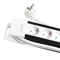 LOGILINK produzni kabl 8 mesta, prekidac, 3m, beli