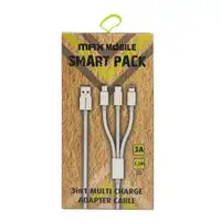MAX MOBILE SMART PACK KABL 3u1 TypeC/Micro USB/Lightning-USB