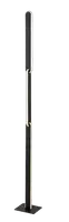 RABALUX Sindri, podna crna LED 33W, 3000-4000K, dimabilna, visina 132cm