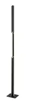 RABALUX Sindri, podna crna LED 33W, 3000-4000K, dimabilna, visina 132cm