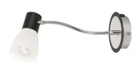 RABALUX Ati zidna lampa E14 max15W crno/hrom