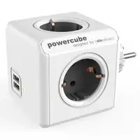 ALLOCACOC POWERCUBE 4XSCH2XUSB 1202GRAY