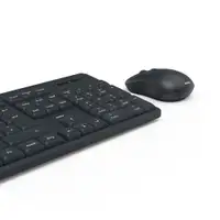 HAMA WKM-200 bezicna tastatura i mis, US, crna