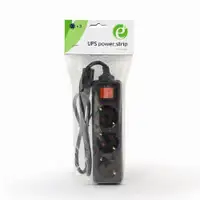 GEMBIRD EG-PSU3-01 UPS naponski kabl, 3 Shuko 0.6m