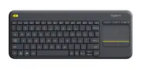 LOGITECH K400 PLUS Wireless Touchpad Black YU 920-008385
