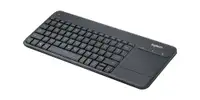 LOGITECH K400 PLUS Wireless Touchpad Black YU 920-008385