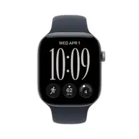 APPLE Watch S12 GPS 46mm Space Grey Aluminium Case with Navy Blue Sport Band - S/M mjeh4wf/a
