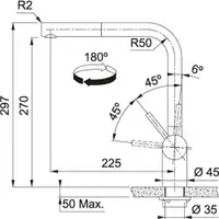 FRANKE-IT ICON-D HROM BAKAR 115.0628.208