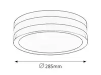 RABALUX Stuttgart spoljna plafonska lampa E27 2x11W IP44 ant