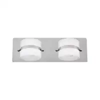 RABALUX Tony zidna lampa za kupatiloLED 2x5W, hrom,IP44
