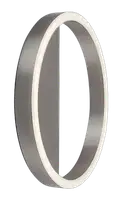 RABALUX Thrac, zidna brušeni aluminium LED 15W, 1000lm, 4000K, precnik 25cm