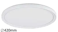 RABALUX Pavel plafonjera LED 22W bela round