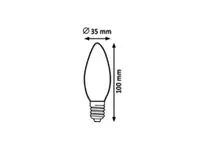 RABALUX Sijalica LED Filament E14, 4W, 350 lm, 2700K