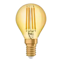 RABALUX Filament LED sijalica, amber, metal+staklo, E14 G45